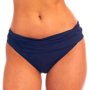 La Blanca Island Goddess Shirred Band Hipster Bittom Ibdigo Blue
